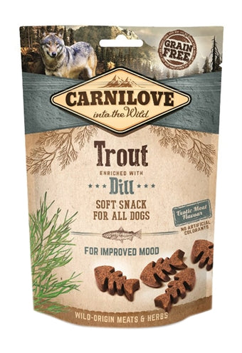 Carnilove zachte snack forel dille