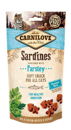 Carnilove Zachte snack sardines peterselie