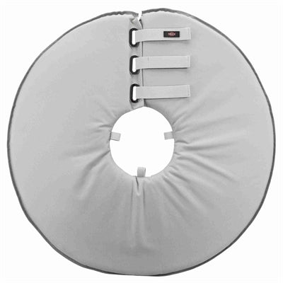 Trixie protective collar foam rubber grey