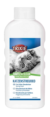 Trixie Simple'n'clean geurverdrijver kattenbak lentefris
