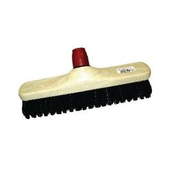 Kamerbezem gemengd haar plastic 31cm