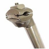 Zadelpen fausto atb aluminium 300mm 29,6 zilver