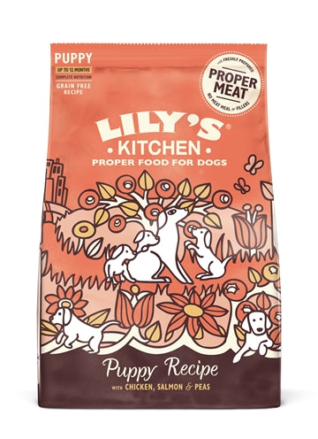 Lily's keuken hondenpuppy kip zalm