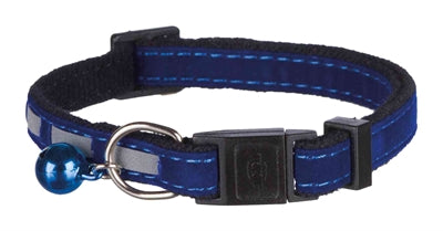 Trixie Halsband kat veiliger leven fluweel reflecterend assorti