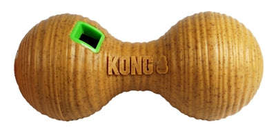 Kong bamboe voerbal met halter
