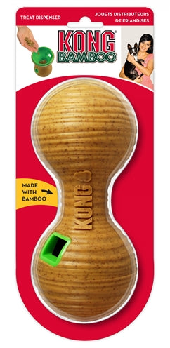 Kong bamboe voerbal met halter