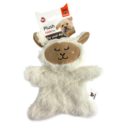 Fofos pluche crinkle schaap