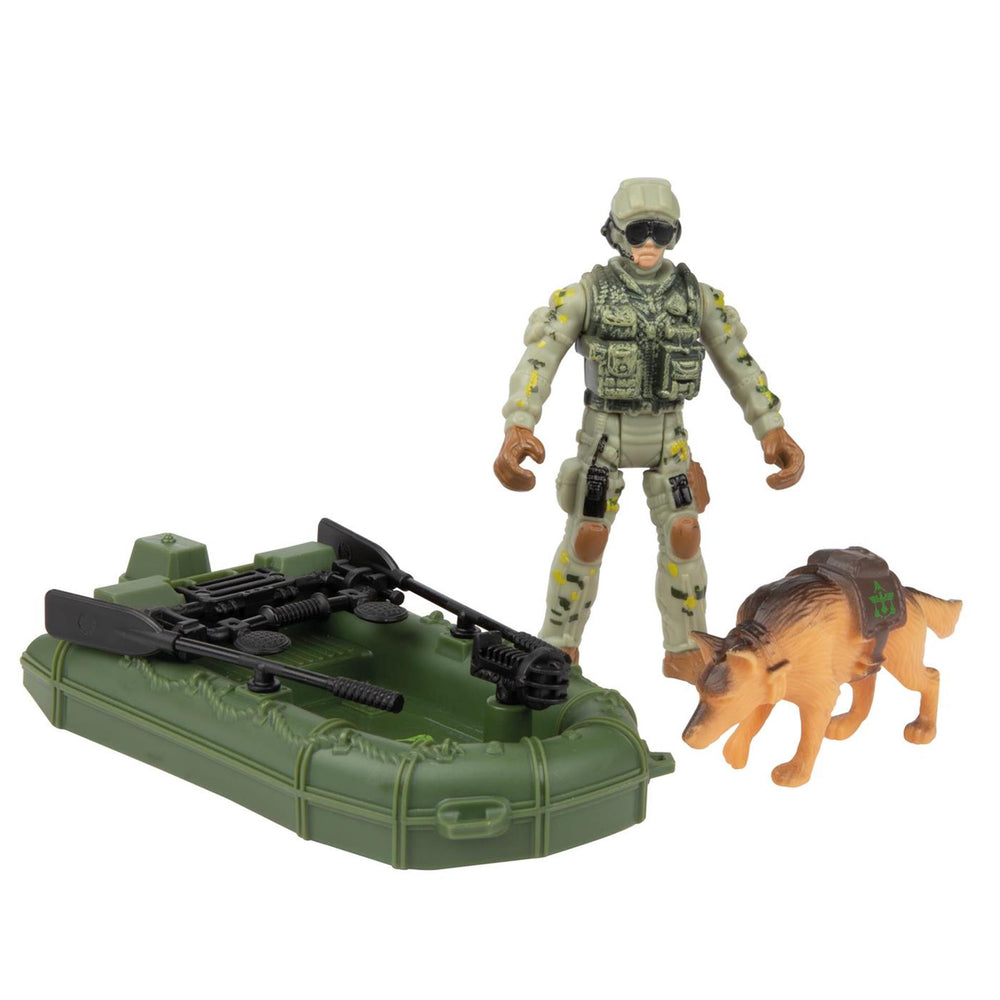 Militair kruind opwindb. sluipschutter ontmoette acc. 2 assistent.