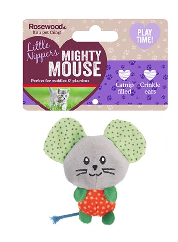 Rosewood Little Nippers Mighty Muis met kattenkruid