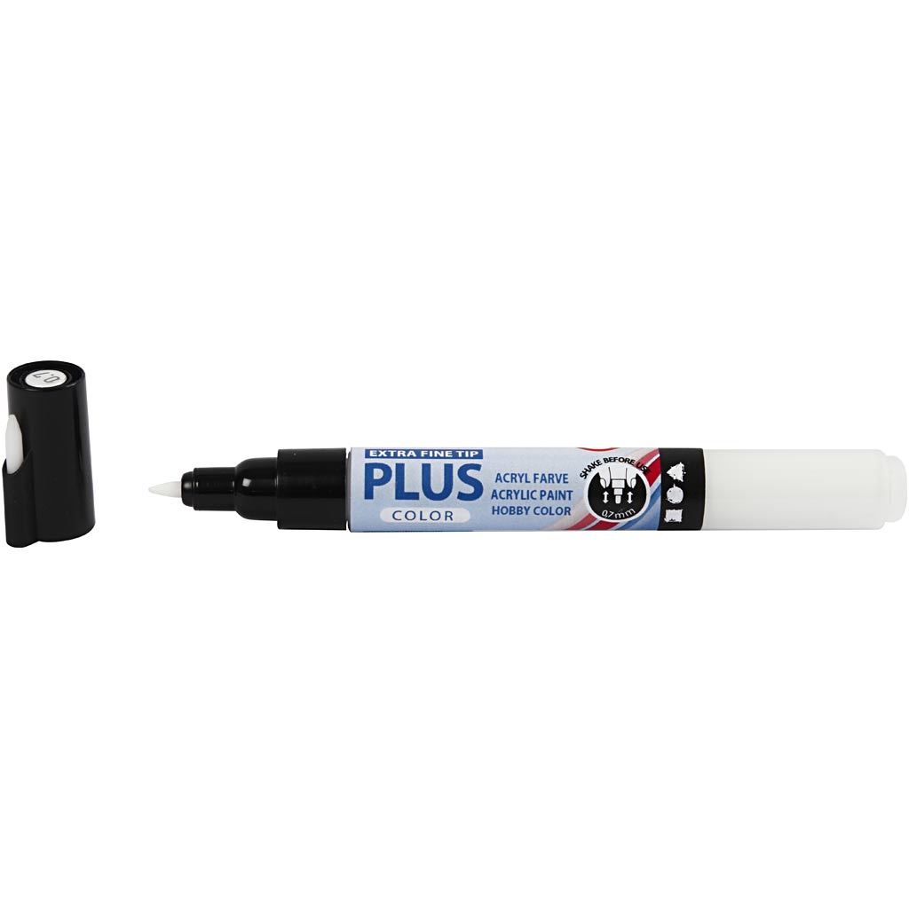 Creativ company plus kleurmarker off-white, 5,5 ml