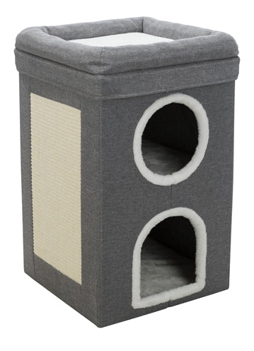 Trixie Krabpaal kattentoren saul grijs