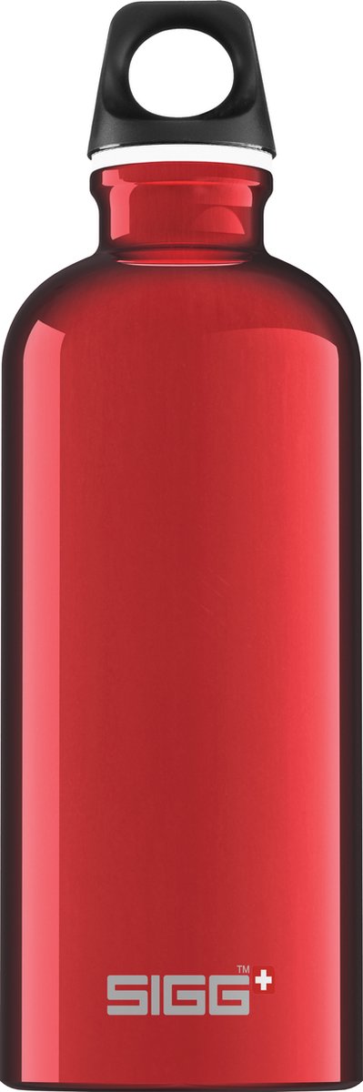 Sigg | traveller 0.6l red | aluminium drinkfles