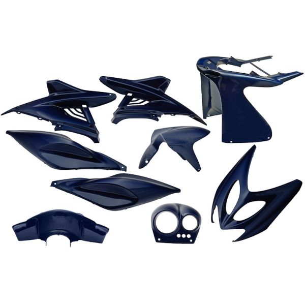 Rand Plaatset Aerox tot bj. 2014 9 delig blauw metallic