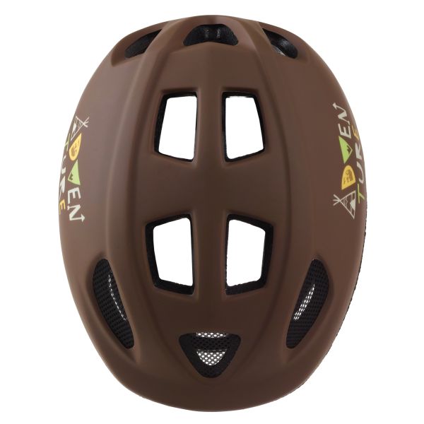 Polisport kinderhelm adventure xs 46-53 cm bruin