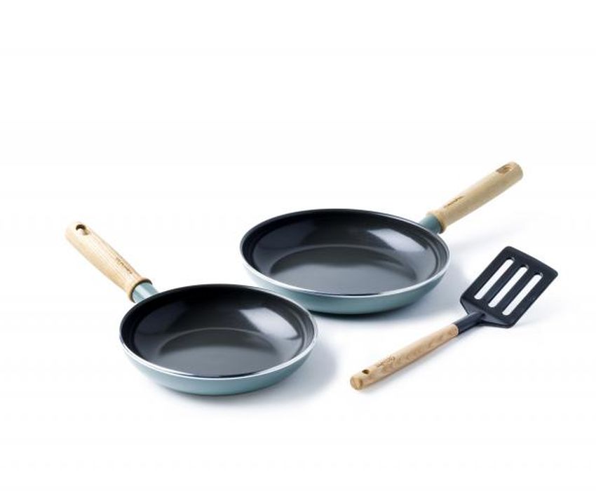 Greenpan keramische antikleef koekenpannenset 3-delig - mayflower