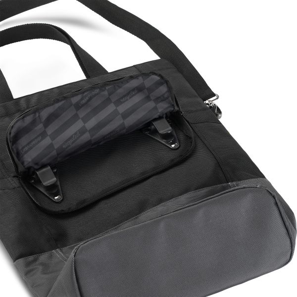 Sacoche vélo shopper recyclée Urban Proof 20 litres - noir gris