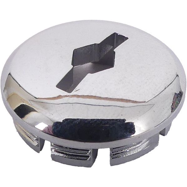 Capuchon de manivelle en plastique - argent (25 pièces)