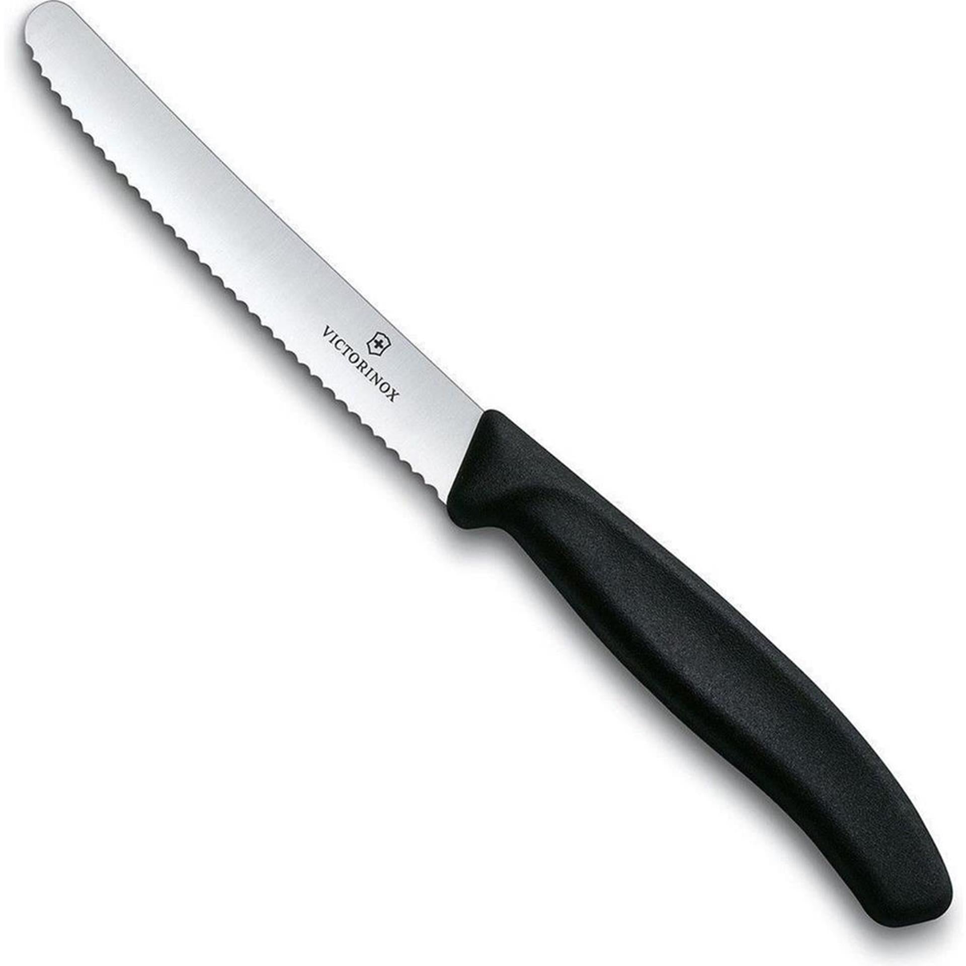 Victorinox tomatenmes gekarteld zwart