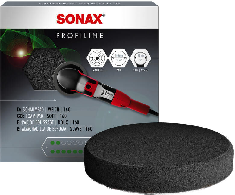 Sonax polijstspons polishing sponge gray 160