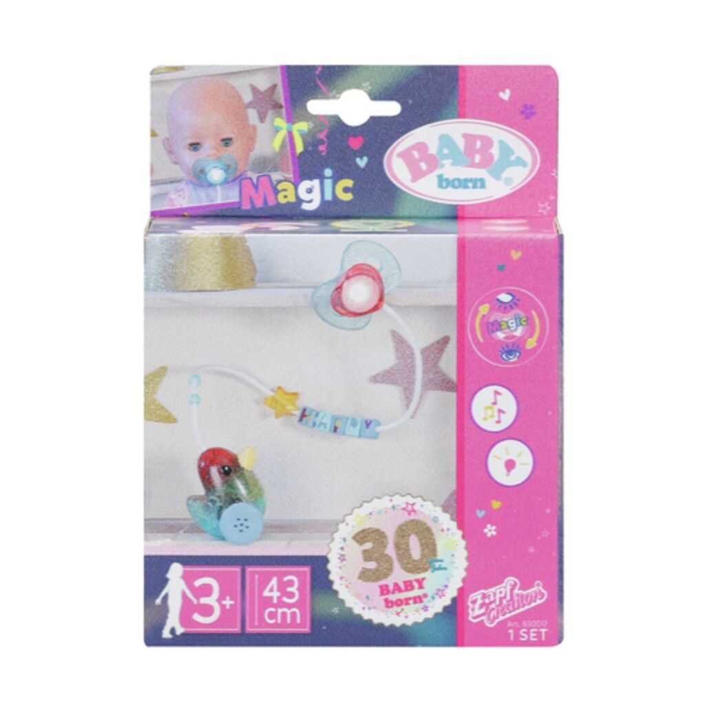 Baby born interactief magisch speentje + licht en geluid