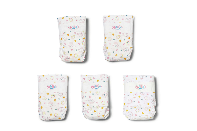 Baby born nappies 43 cm 5 pack | 2 stuks
