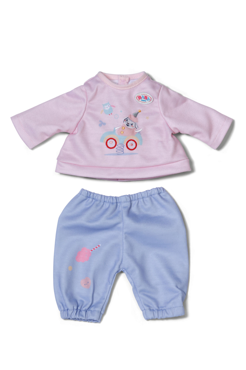 Baby born joggingpak lichtroze 36cm