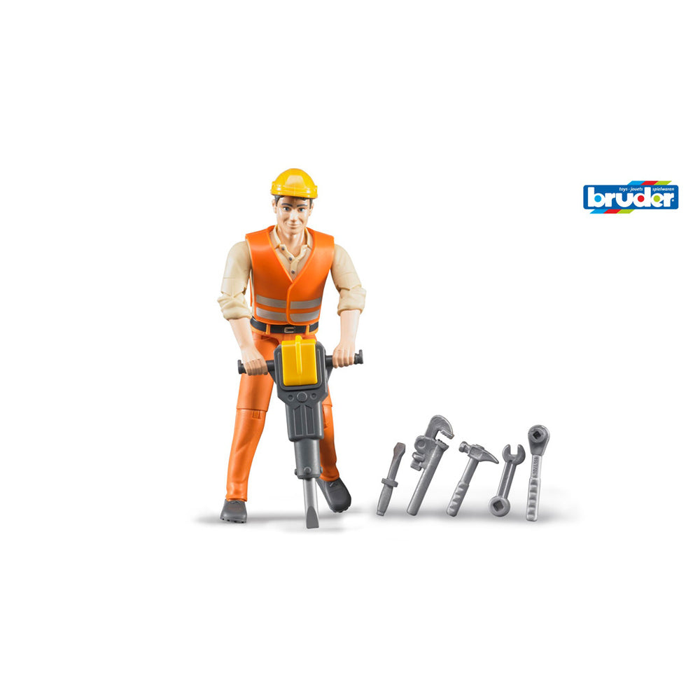 Bruder bworld figuur constructiewerker