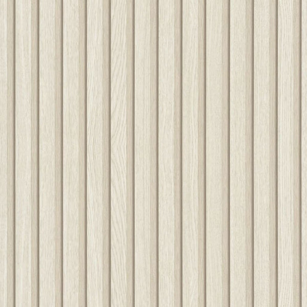 Noordwand behang botanica wooden slats beige