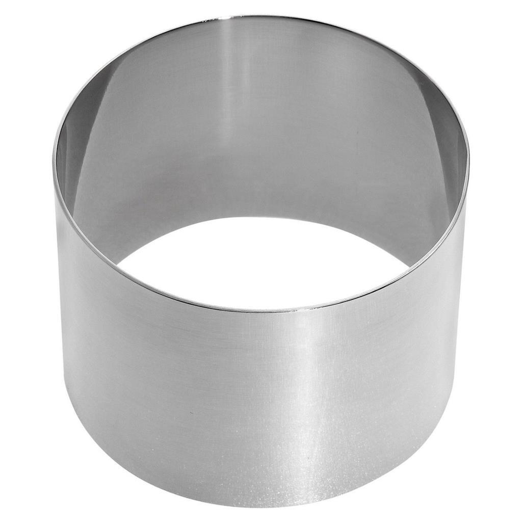 Westmark voedselvormers 7,5 cm 4-delig RVS