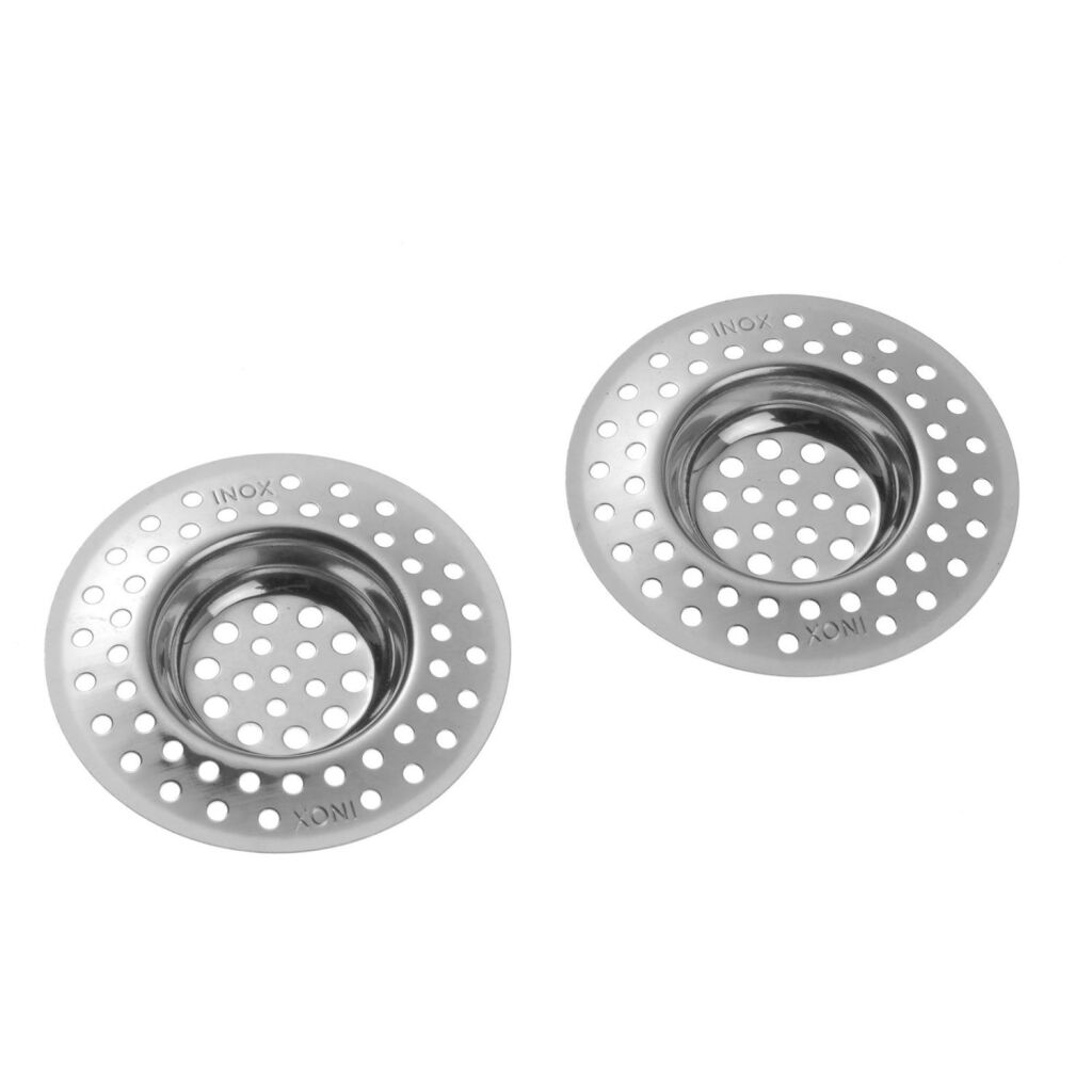 Westmark gootsteenzeefjes RVS 7 cm 2 stuks