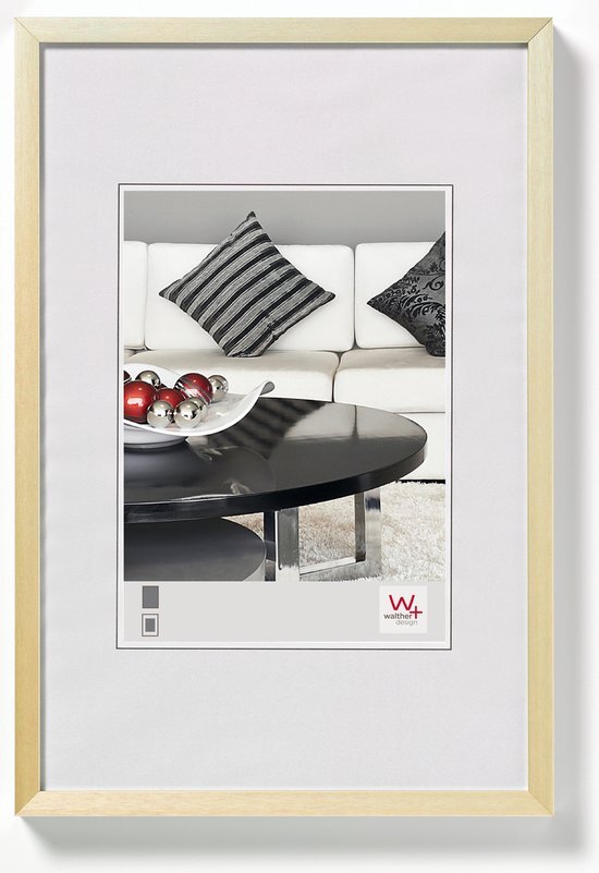 Walther chair - fotolijst - fotoformaat 29,7x42 cm (din a3) - goud