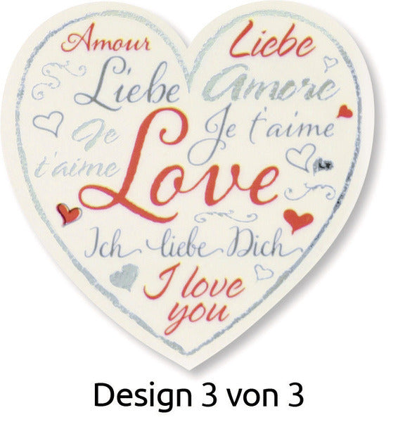 Avery av-56813 decostickerdoos harten 3 designs