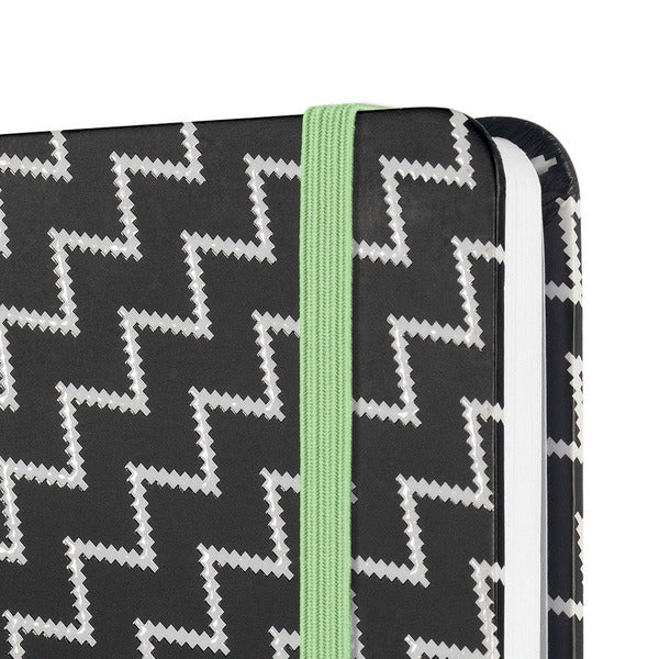 Sigel Sigel SI-JN318 Notitieboek Jolie Beauty A6 Hardcover Gelinieerd #039;zwart Monochroom #039;