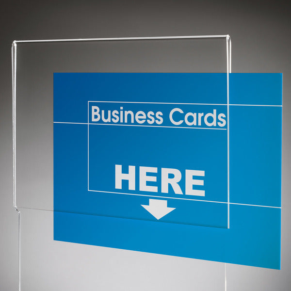 Sigel Sigel SI-VA151 Aktiebak Transparant Incl Gleuf 15x22x15mm Cm + Insteek Voor A6