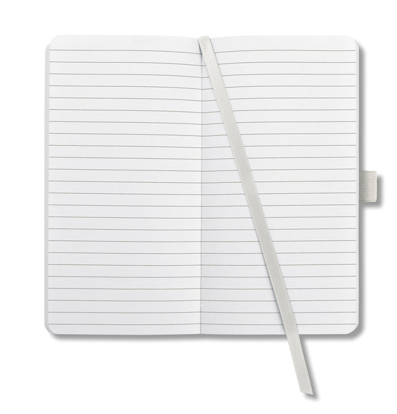Sigel Sigel SI-JN506 Notitieboek Jolie Sense 95x180mm Hardcover Gelinieerd Wit