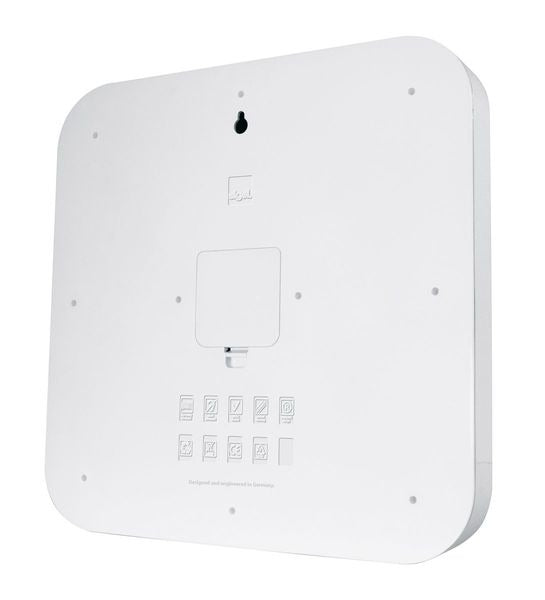 Sigel si-wu122 wandklok artetempus mezo wit met quartz uurwerk