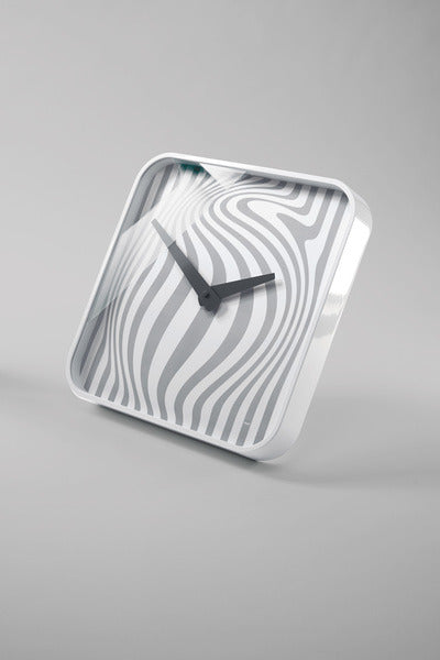 Sigel si-wu120 wandklok artetempus opta wit met quartz uurwerk