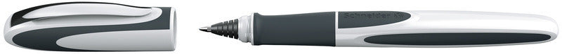 Schneider schrijfwaren schneider rollerbal - ray - penpunt m - wit grijs – s-187849