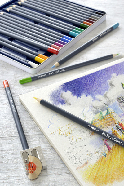 Faber castell fc-114736 kleurpotlood faber-castell goldfaber etui à 36 stuks