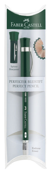 Faber castell fc-119037 potlood faber-castell 9000 perfect potlood in geschenkverpakking
