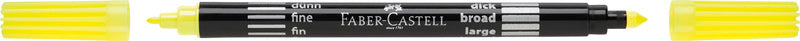 Faber castell fc-151109 viltstiften duo neonkleuren in etui 10 stuks