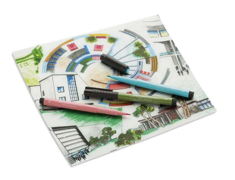 Faber-castell faber castell fc-167107 tekenstift pitt artist pen manga 8-delig etui basic