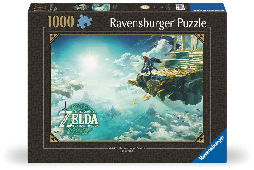 Ravensburger legpuzzel zelda 1000 stukjes puzzelspel film serie.