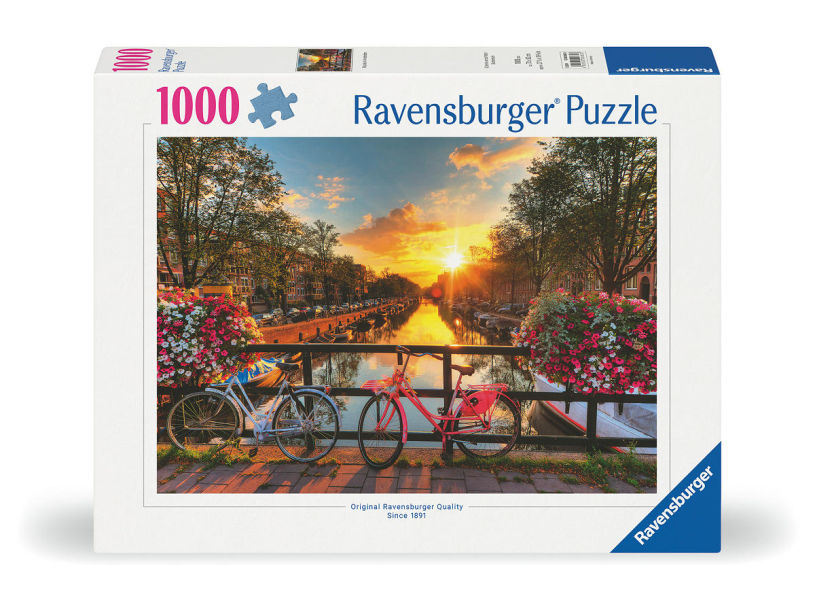 Ravensburger puzzel fietsen 1000st
