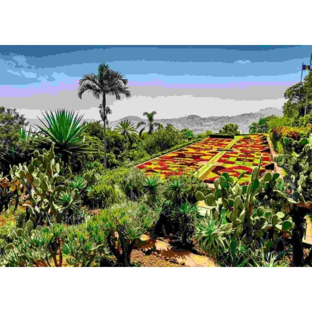 Ravensburger puzzel botanical garden, madeira 1000 stukjes