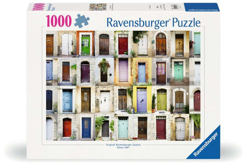 Ravensburger puzzel beautiful doors in the provence - legpuzzel - 1000 stukjes