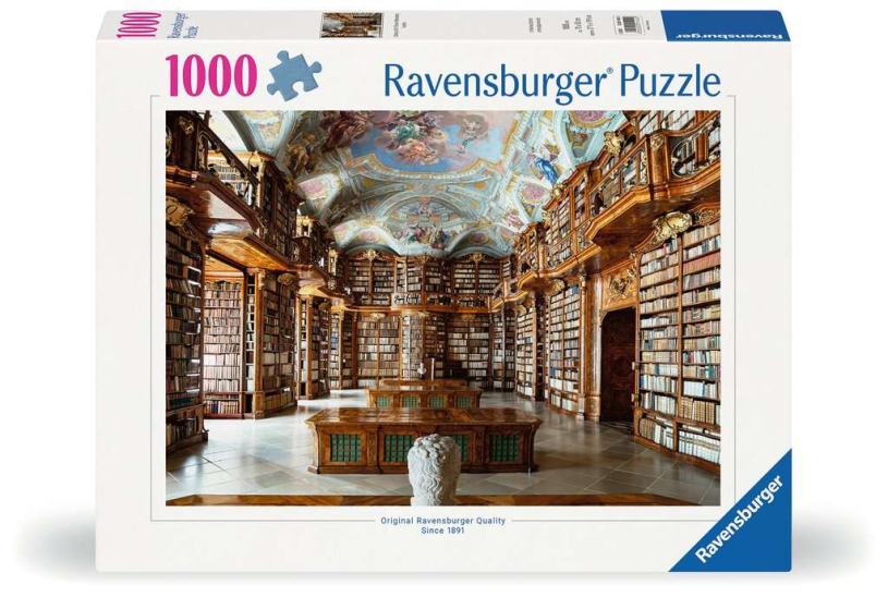 Ravensburger st. florian monastary oostenrijk public library puzzel (1000 stukjes)