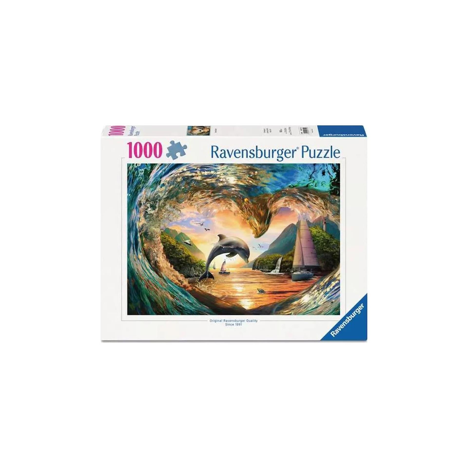 Ravensburger puzzel sunset splash 1000st