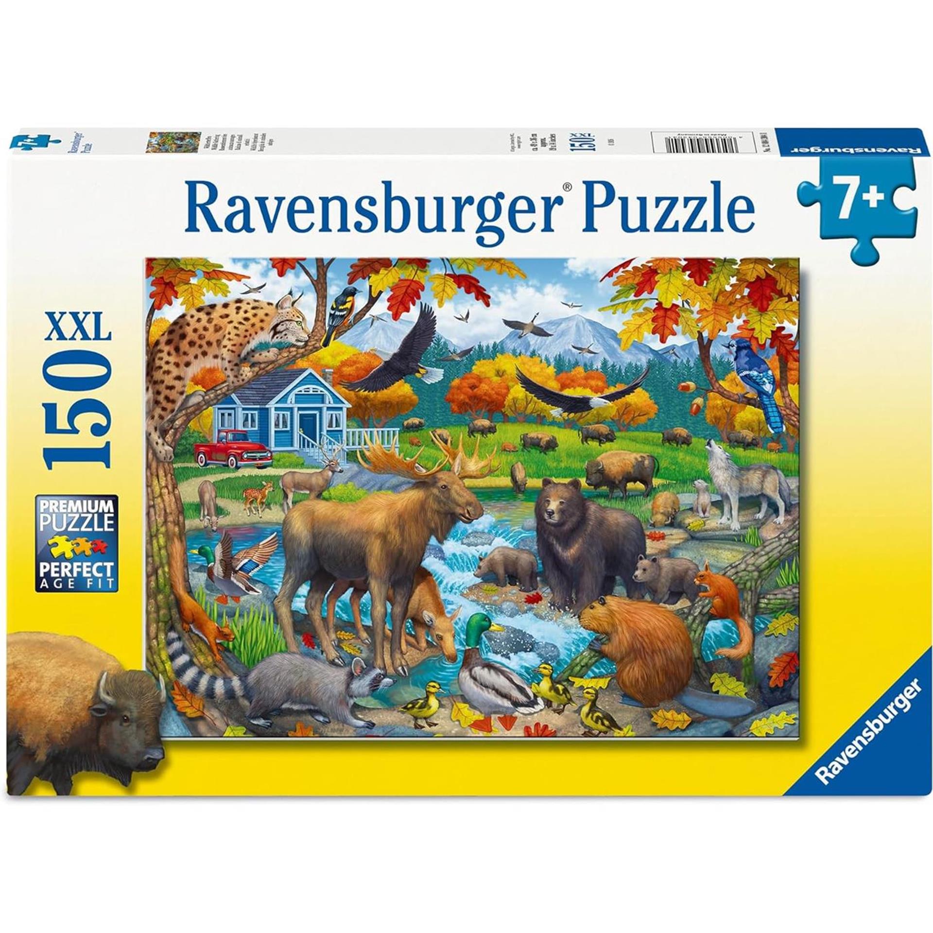Ravensburger puzzel wildlife 150pcs