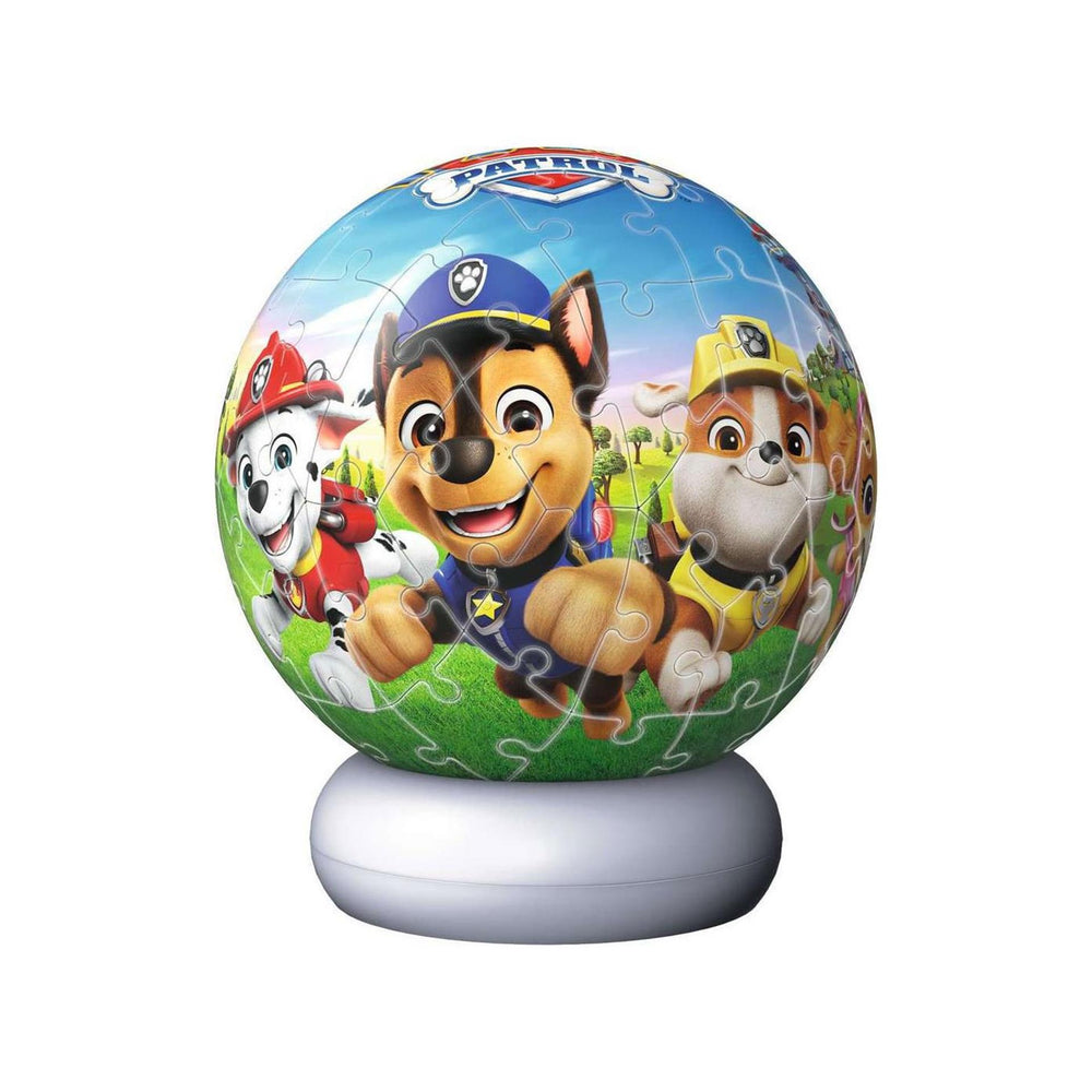 Ravensburger – paw patrol – 3d puzzle-ball nachtlicht – 73 stukjes